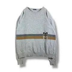 【991】　mila schon　カシミヤニット　サイズM　グレーのサムネイル