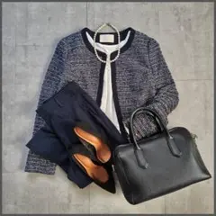 セレモニーコーデ売り きれいめオフィスカジュアル セットアップ 卒業式 入学式