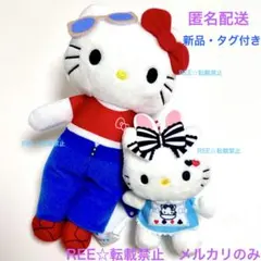 my ハローキティ ぬいぐるみ あしながver マスコット サンリオ アリス