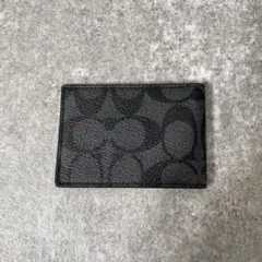 コーチ COACH トラベル 折り財布　ウォレット PVC レザー シグネチャー