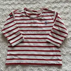 konny コットンストライプ　長袖Tシャツ