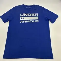 UNDER ARMOUR 青 Tシャツ LG