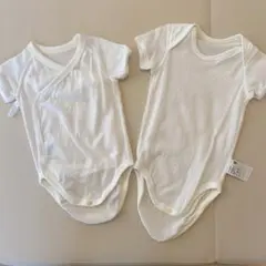 ユニクロ　コットンメッシュボディスーツ　肌着