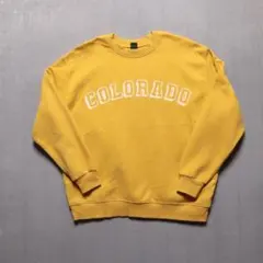 wild fable 4171 古着 スウェット トレーナー XL 黄色