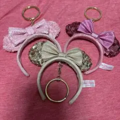 東京ディズニーリゾート カチューシャキーホルダー