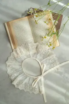 ベビー用レースつけ襟