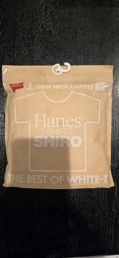 Hanes T-SHIRTS SHIRO Lサイズ 新品