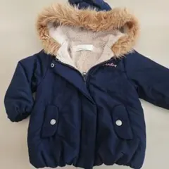 フードリボン付きアウター 80cm