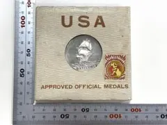 アメリカ合衆国建国200年記念 メダル【松本徽章】純銀 邪道【アメリカ建国200年祭】 記念メダル | 記念メダル図鑑