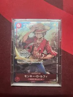 モンキー・D・ルフィ：チャンピオンシップセット2022 P P-001 - メルカリ