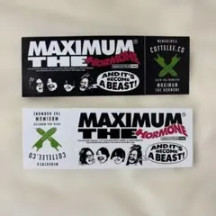 マキシマムザホルモン コラボステッカー