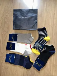 Ralph Lauren アンクルソックス 5足セット25cm〜27cm