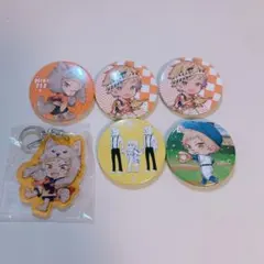 歌い手 un:c CD アクリルブロックキーホルダー 缶バッジ 2点セット