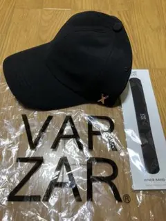 VARZAR CAP Varzar642 バザール キャップ ブラック バンド付