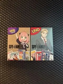 SPY×FAMILY UNO ハッピーセット アーニャ ロイド　2種+オマケ付き