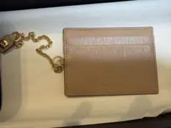 PRADA レザー パスケース ピンク ベージュのサムネイル