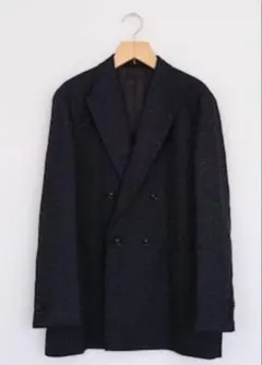 ULTERIOR MELANGE CHAIN TWILL DB JKT NAVYのサムネイル