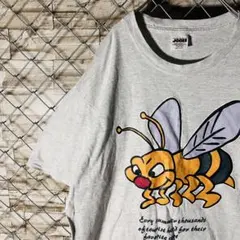 【好デザイン】JONES ハンナ・バーベラ　キャラクターTシャツ USA製　L