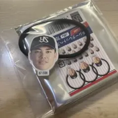 選手フェイスヘアゴム　東京ヤクルトスワローズ伊藤琉偉選手
