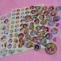 ほめてのばす！ごほうびシール ディズニープリンセス　セット　127枚（3シート）