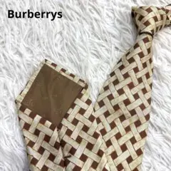 【極美品】Burberrys バーバリーズ ネクタイ ホースロゴ シルク100%