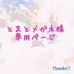 とまとメガネ様 専用ページ♡