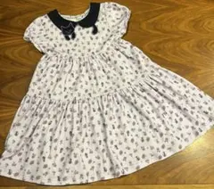 ☆未使用☆ANNA SUI mini ねこさんストライプワンピース120cm - メルカリ