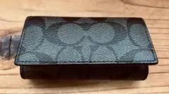 コーチ ブラック キーケース