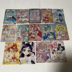 プリキュア　ウエハースカード等　14枚セット　　　食玩　トレーディングカード