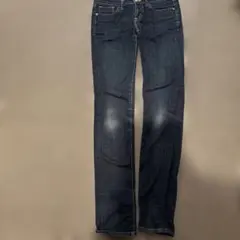 スキニーデニム ダークブルー