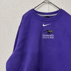 ナイキ　スウェット　刺繍　チーム　ロゴ　アメリカ古着　M 3688