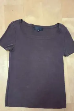 UNTITLED 半袖 Tシャツ ブラウン サイズ2 日本製のサムネイル