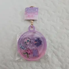ポケットモンスター シャカキャラキーホルダー パープル&ピンク