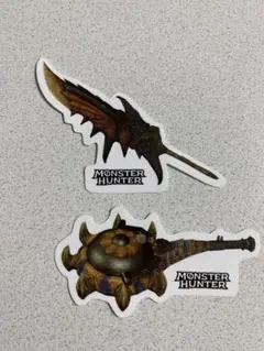 モンスターハンター ステッカー 2枚セット