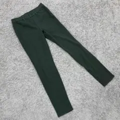 UNIQLO ユニクロ ✨ウルトラストレッチレギンスパンツ✨ 緑 M 良品