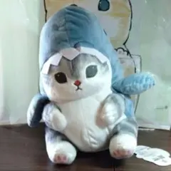 ○mofusand モフサンド サメにゃんBIG ぬいぐるみ 2 　袋付き