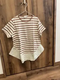 新品◆branshes 裾フリル 半袖 Tシャツ チュニック 女の子 150のサムネイル