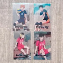 ハイキュー展　ゴミ捨て場の決戦　入場特典　日向翔陽　影山飛雄　孤爪研磨　黒尾鉄朗