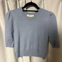 shéller シェリエ パフスリーブ ニット グレー F - メルカリ