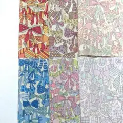 e. リバティ　ジェニーズリボンズ　6色セット