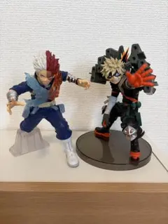 僕のヒーローアカデミア フィギュア 2体セット 轟焦凍 爆豪勝己