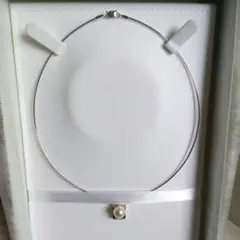 真珠ネックレス シンプルデザイン新品未使用
