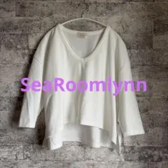 【訳あり】SeaRoomlynn Vネック トップス　7分丈