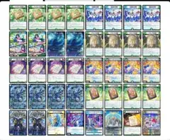 デュエルマスターズ トリーヴァ創世竜デッキ CS入賞構築 スリーブ付き