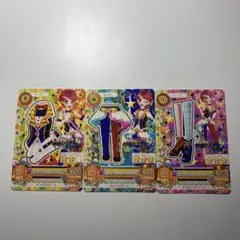 アイカツカード 3枚セット 一ノ瀬かえで