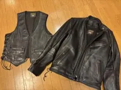 Vanson Leathers バンソンレザーベスト ブラック サイズ42 Vanson Leathers バンソンレザーベスト ブラック サイズ42 - メルカリ