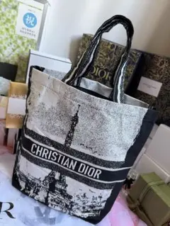 Dior ディオール　エッフェル塔　新作ノベルティ トートバッグ