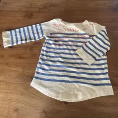 GO TO Hollywood ストライプ7分丈　カットソー　90 100