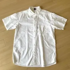モンベル コアスパン オックスフォード ショートスリーブボタンダウンシャツ L