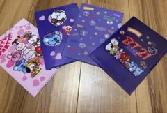 BT21 クリアファイル 4枚 BTS